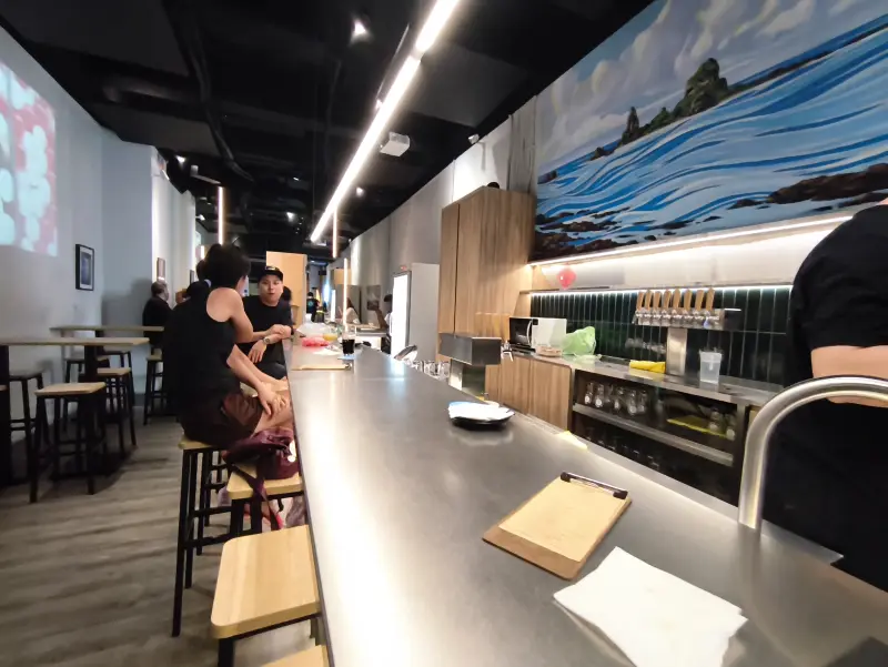 Inside Flow Brewing Taproom