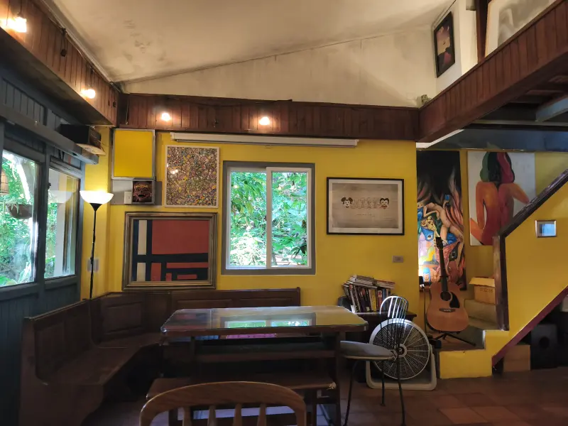 Inside Kahu Craft Beer Garden
