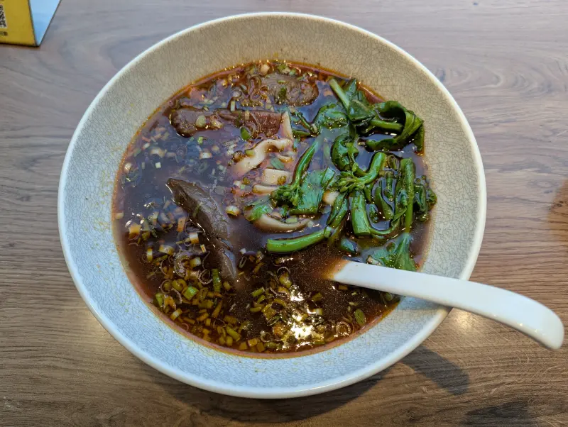 NT$350 Beef Noodle Soup