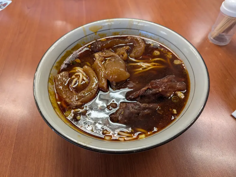 The half tendon half beef at Yongkang