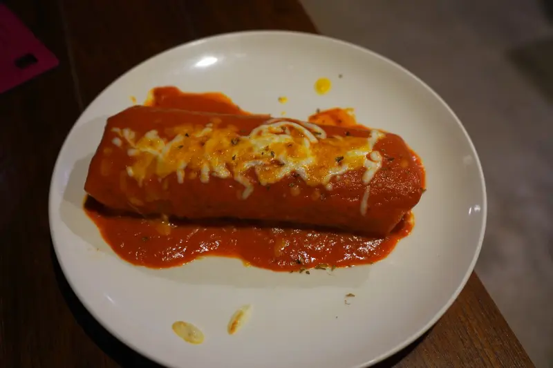 Wet Burrito at Eddy's