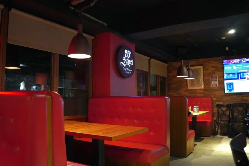 Inside of Eddy's Cantina