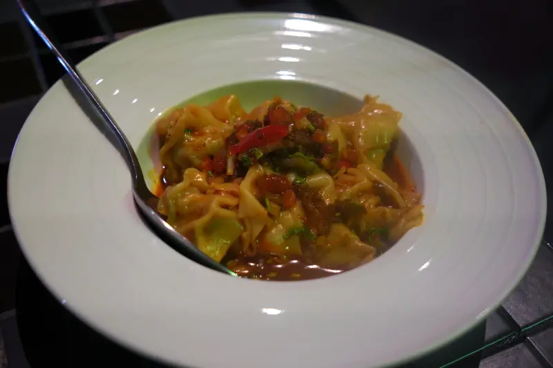 Spicy Mexican Wontons at Chale